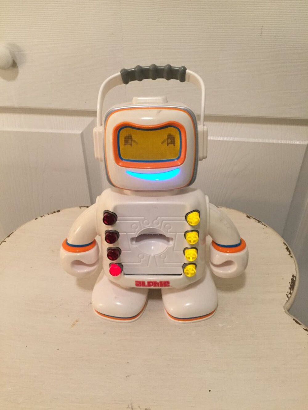 Playskool Alphie Talking Teaching Robot 2009 Interactive Toy Works Tested